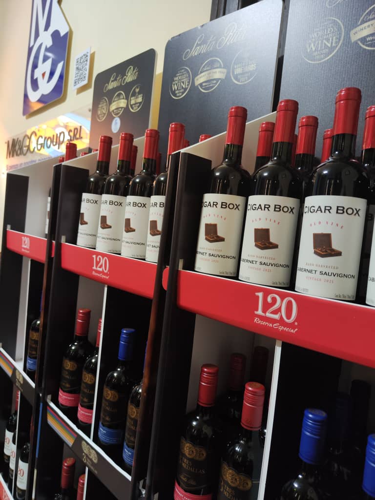 Vinos chilenos en Cuba